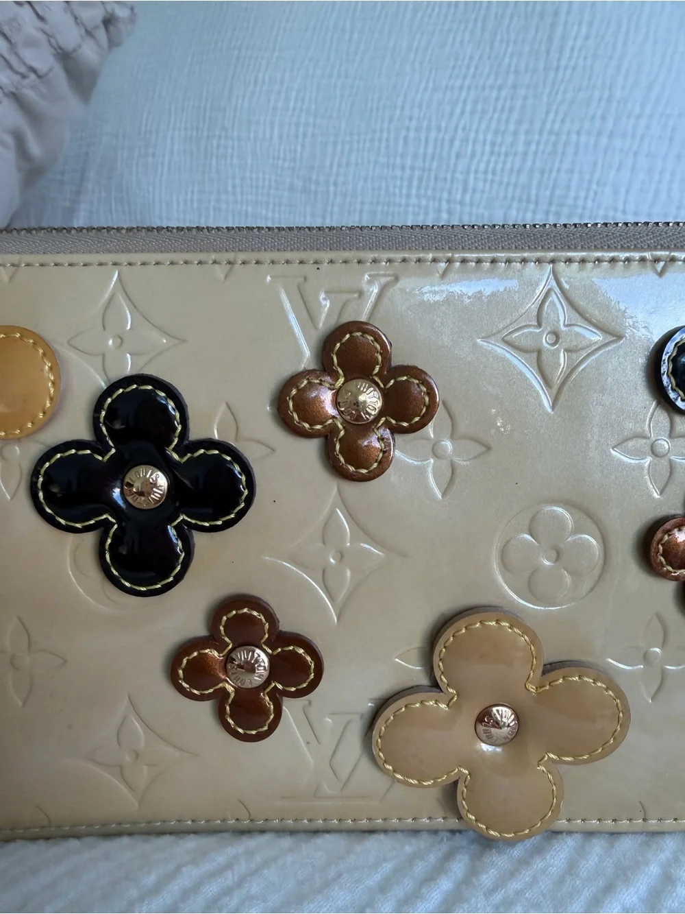 Vintage Louis Vuitton RARE Monogram Pochette Y2K Authentic w/COA